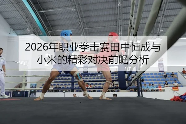 2026年职业拳击赛田中恒成与小米的精彩对决前瞻分析